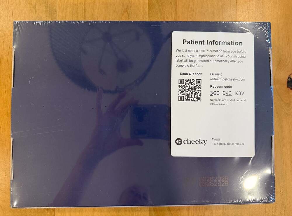Cheeky Custom Night Guard or Retainer Impression Kit - Picture 2 of 5